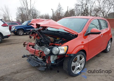 2012 Chevrolet Sonic 1Lz from USA, damaged, VIN 1G1JF6SH5C4109116